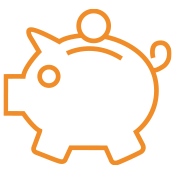 icon piggy bank
