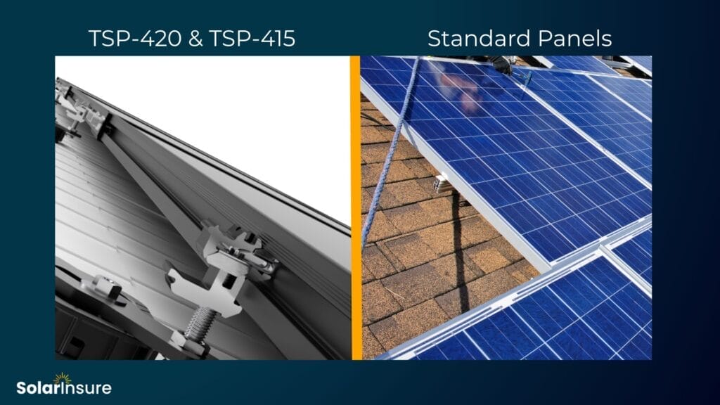 tesla panel vs traditional panel frame