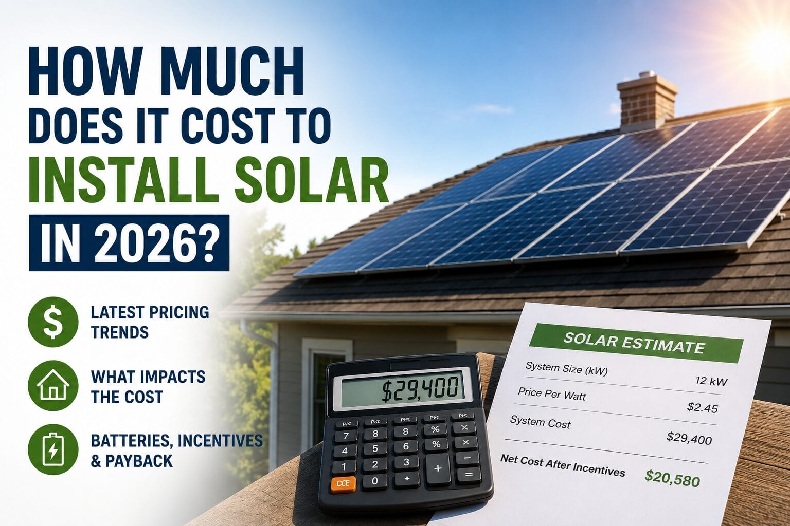 How Much Does It Cost to Install Solar in 2026? - post